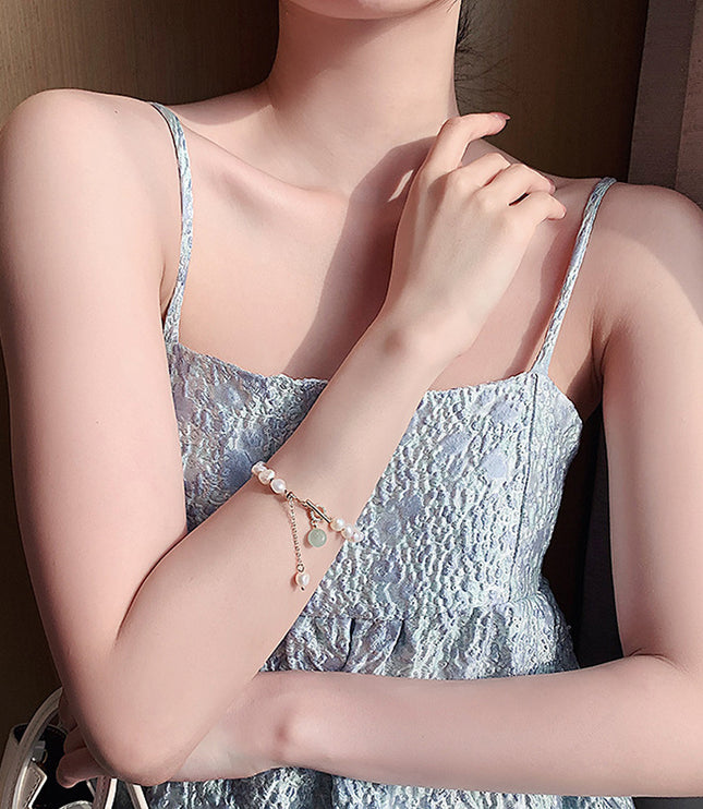Modern Geometric Charm Bracelet for Stylish Women