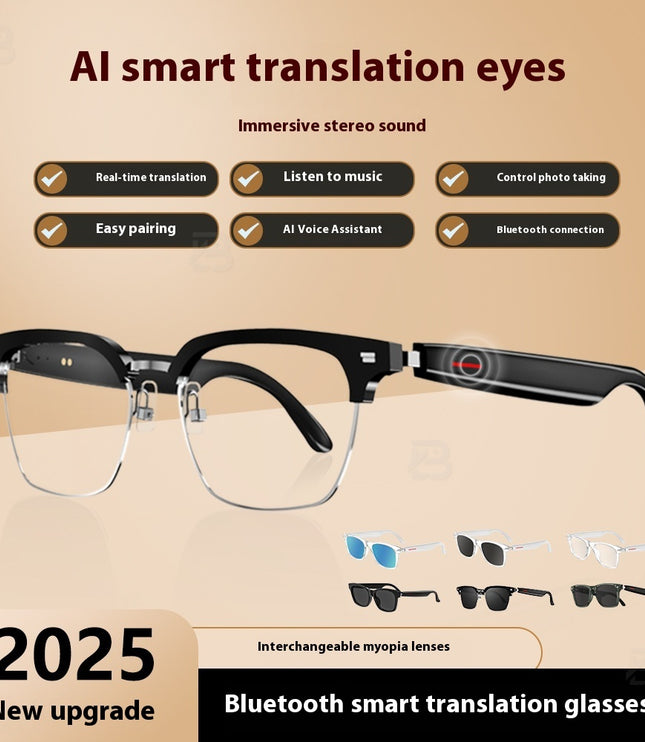 Multi-Language Real-time Translation Bluetooth Listening And Calling Technology