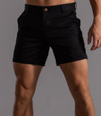 Black 311 Solid Color Shorts