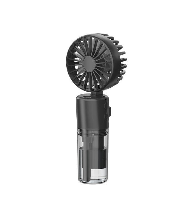 Portable Handheld Spray Fan 4-Speed Water Spray Mist Fan Summer Cooling Artifact USB Charging Summer Supplies Outdoor Mini Fan