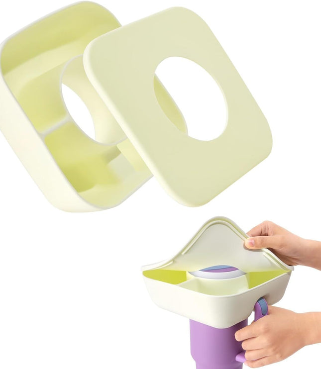 Silicone Snack Platter With Lid