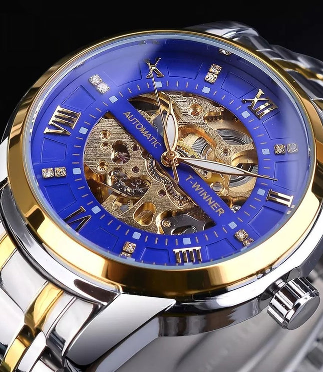 Men's Fashion Hollowed-out Waterproof Mechanical Watch
