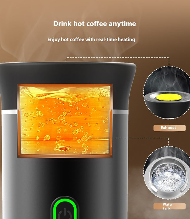 Electric Grinder Coffee Travel Handy 3 In1 Espresso Portable Coffee Espresso Maker Machine Cafe Portable Capsule Coffee Machine Kitchen Gadgets