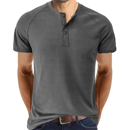 Summer European And American Men's Short Sleeved T-shirt