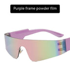 Purple Frame Pink Film