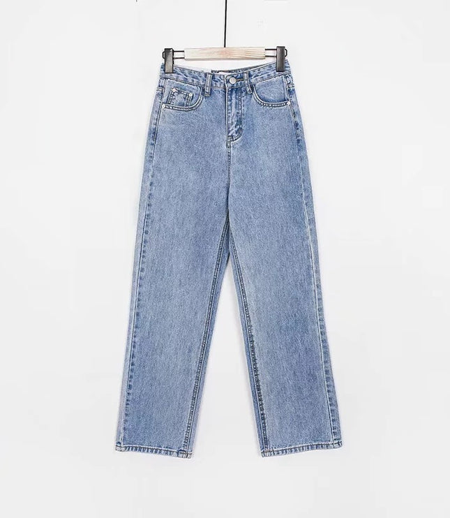 Spring High-waisted Thin Wide-leg Pants Loose