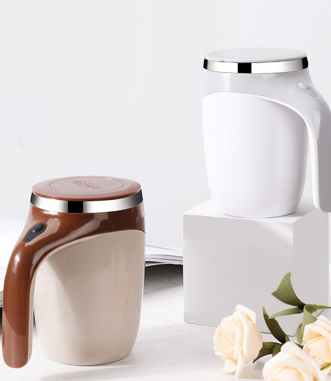 Rechargeable Model Automatic Stirring Cup Coffee Cup High Value Electric Stirring Cup Lazy Milkshake Rotating Magnetic Water Cup