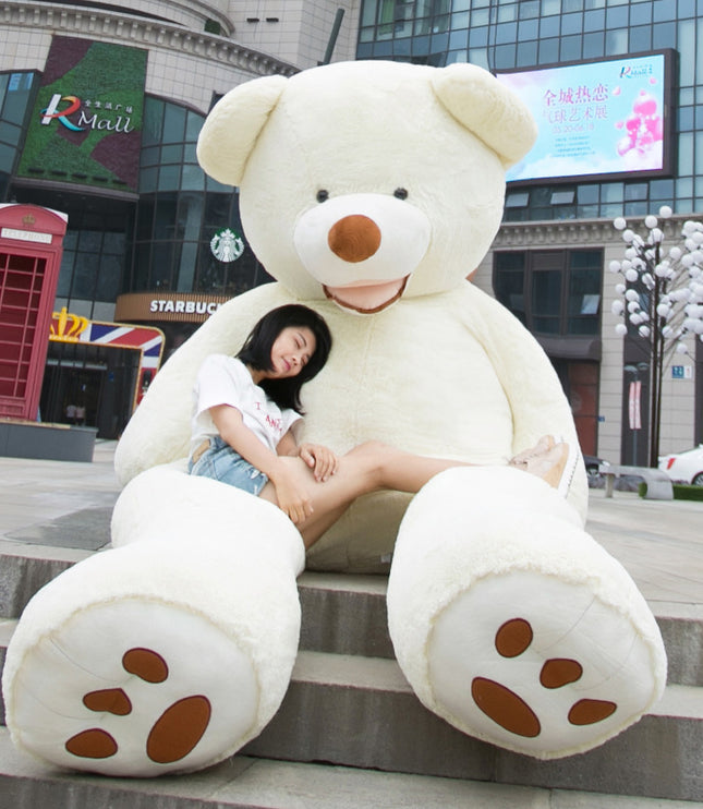 Large bear plush toy