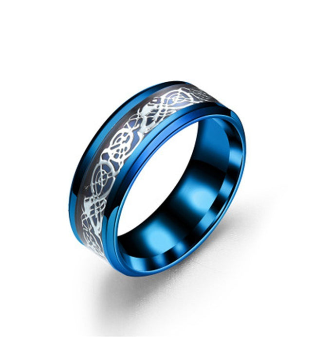 Titanium Steel Dragon Ring
