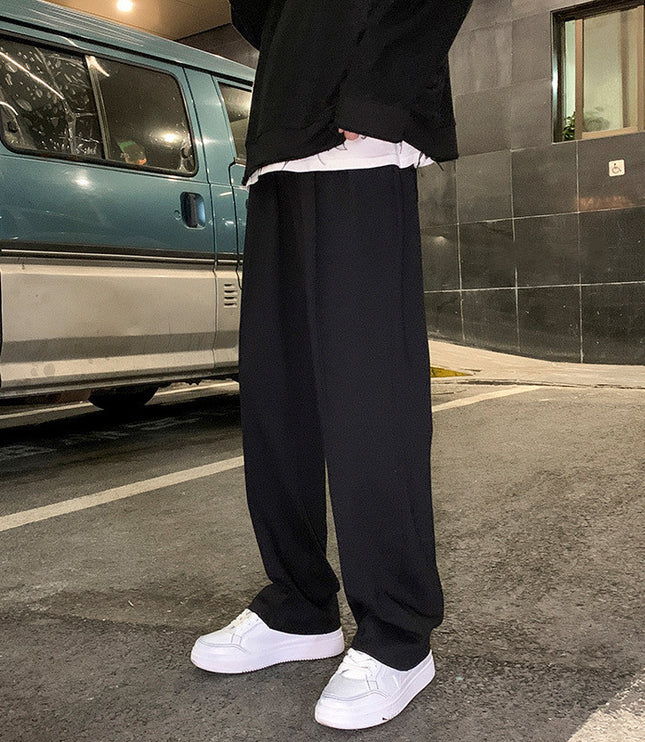 Trendy Loose Mopping Wide-leg Pants Student All-match Pants