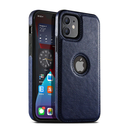 Car Line Leather Grain Stitching Mobile Phone Case All-inclusive Protective Cover