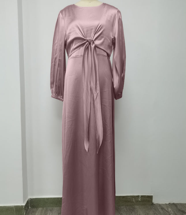 Ramadan Eid Mubarak Kaftan Dubai Abaya Turkey Muslim Women Hijab Satin Dress Islam Caftan Marocain Dresses Vestidos Robe Femme