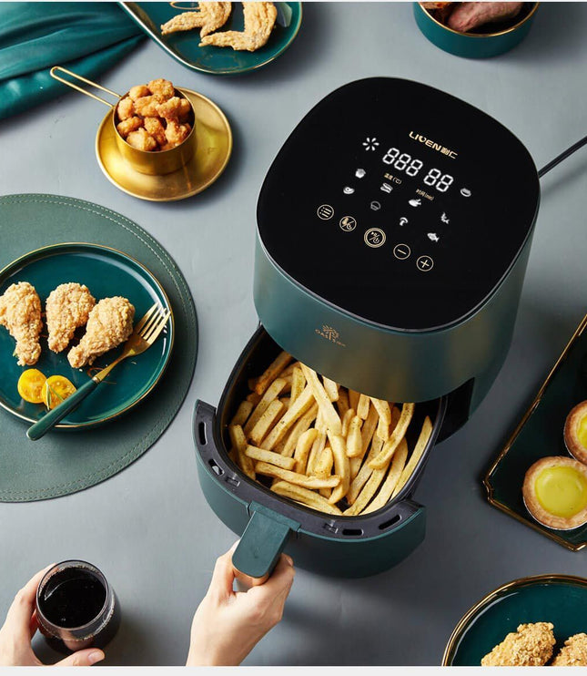 Household Hot Air No Oily Smoke French Fries Machine Oven
