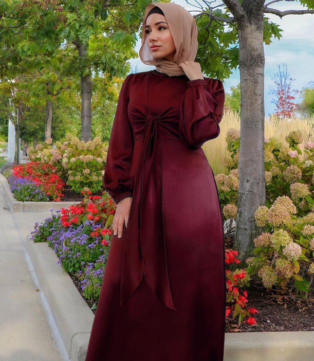 Ramadan Eid Mubarak Kaftan Dubai Abaya Turkey Muslim Women Hijab Satin Dress Islam Caftan Marocain Dresses Vestidos Robe Femme