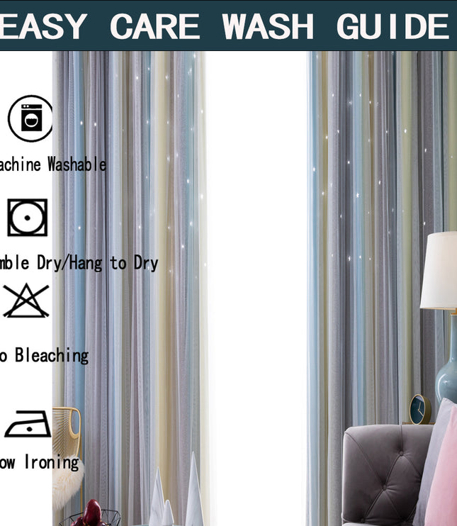 Easy Installation Curtains For Bedroom