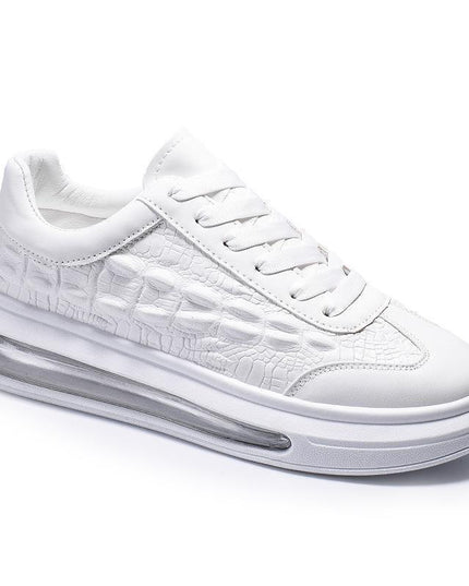 Trendy Leather Men's Shoes Fashion Casual Sneakers