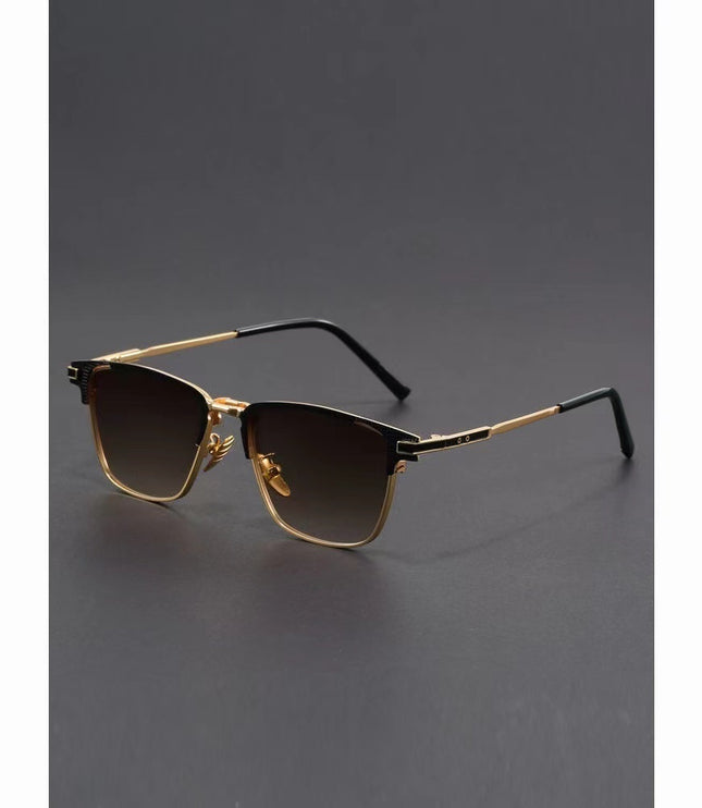 Retro Artistic UV Protection Small Square Box Sunglasses