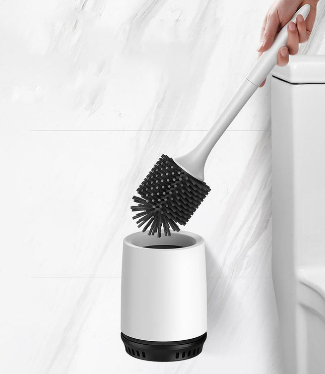 Non-stick Hair Soft Plastic Brush Head Toilet