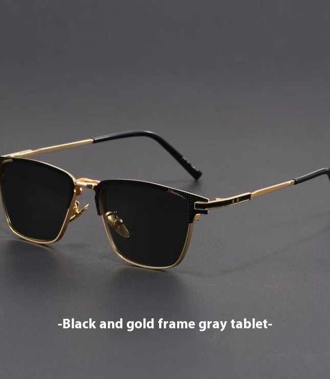 Retro Artistic UV Protection Small Square Box Sunglasses