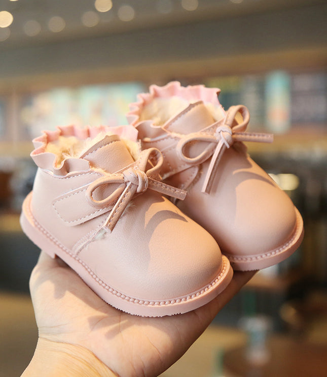 Girls princess shoes soft sole toddler shoes