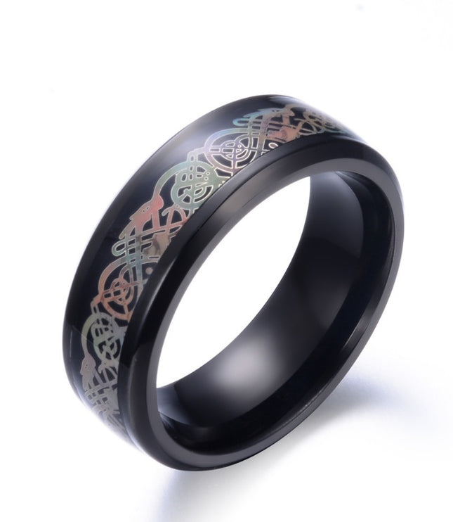 Titanium Steel Dragon Ring