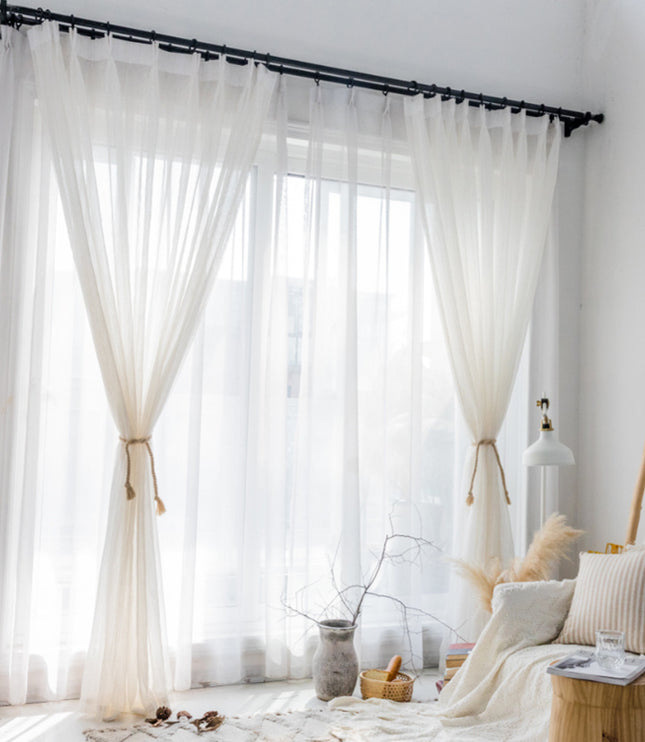 Nordic linen curtains