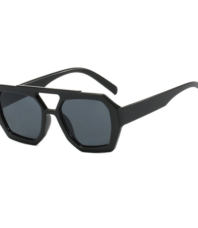 Ins Big Frame Leopard Sunglasses Summer Sunshade Beach Vacation Glasses