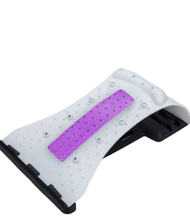 Home lumbar spine cervical support neck traction device