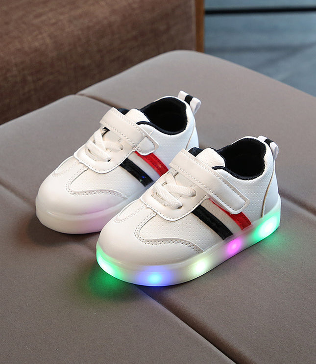 Kimmy White LED Sneakers Shoes