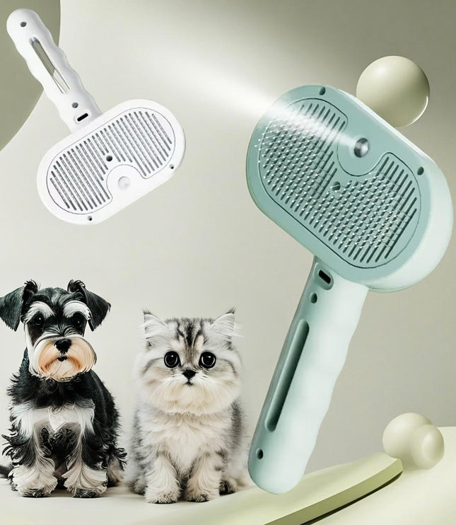 Pets Spray Hair Comb Pet Hair Remover Cleaning Brush Cats Grooming Dog Accessories Tools Dematting Water Mist Humidifier Comb Pet Supplies