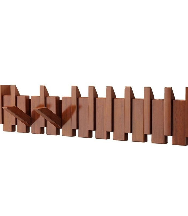 Nordic Punch-free Solid Wood Piano Clothes Rack