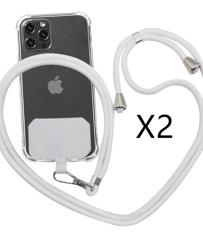 Strap Lanyard 9 Colors Soft Rope For Cell Phone Hanging Cord