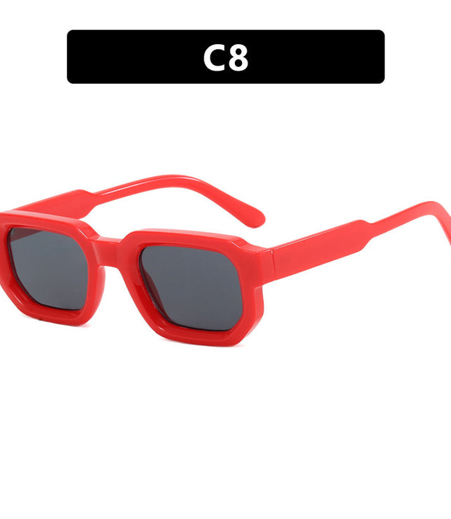 Square Small Frame Simple High-end Fashion Sunglasses