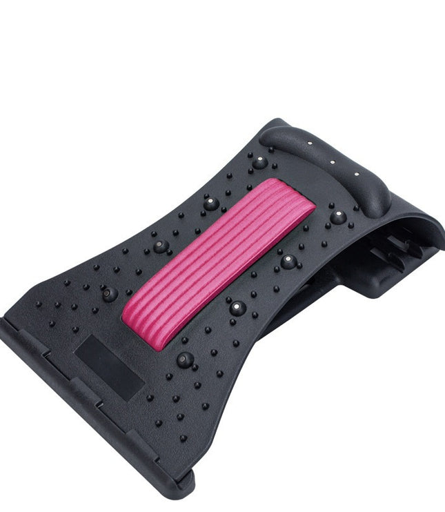 Home lumbar spine cervical support neck traction device