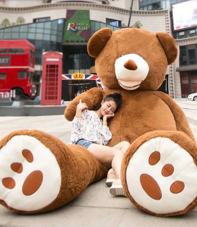 Large bear plush toy