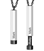 Cylinder black silver
