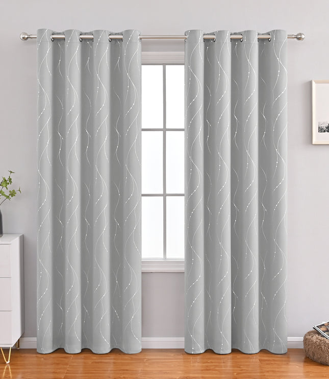 Modern Minimalist Furnishings Decorative Blackout Curtains