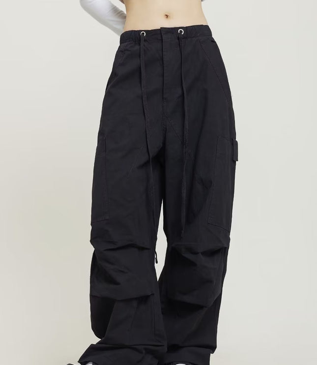 American Retro High Street Straight Wide Leg Casual Pants