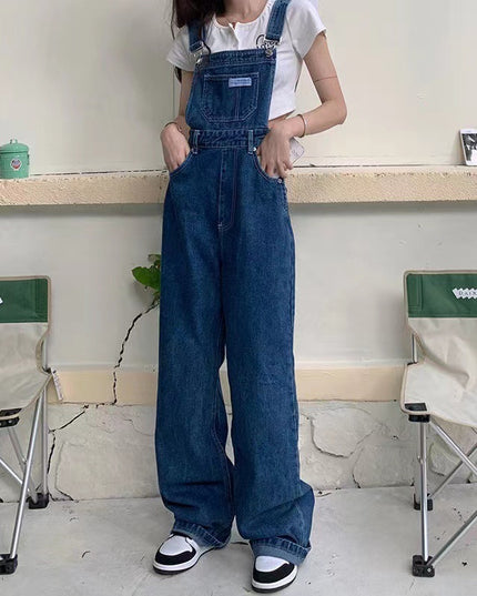 Women's Fashion Loose Wide-leg Jumpsuit