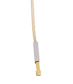 Square gold silver
