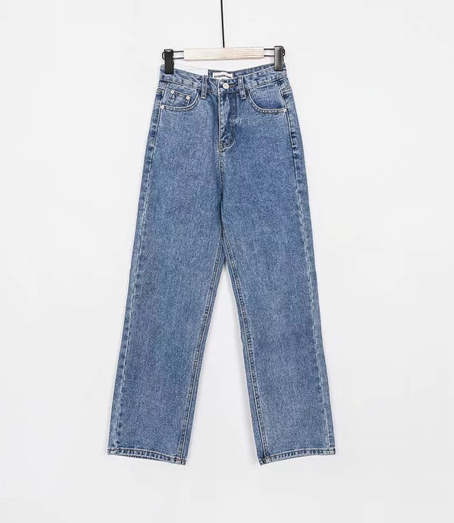 Spring High-waisted Thin Wide-leg Pants Loose