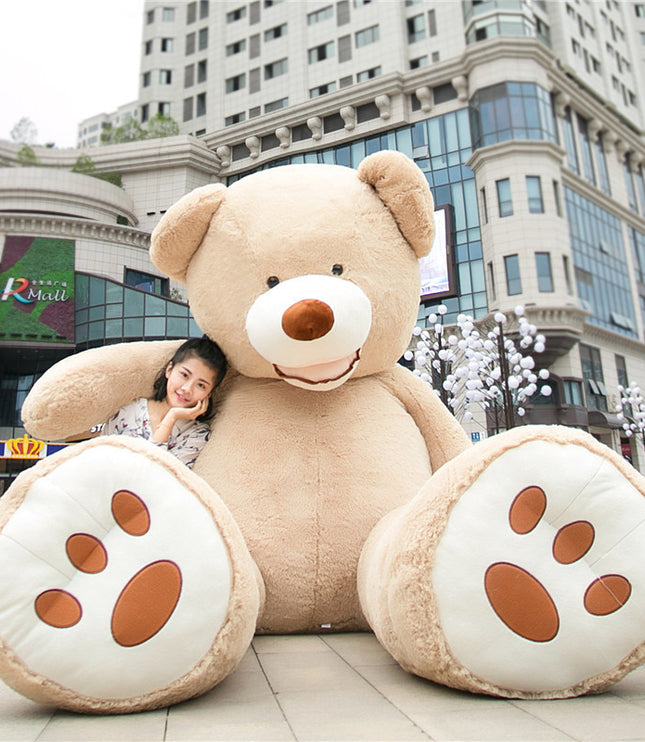 Large bear plush toy