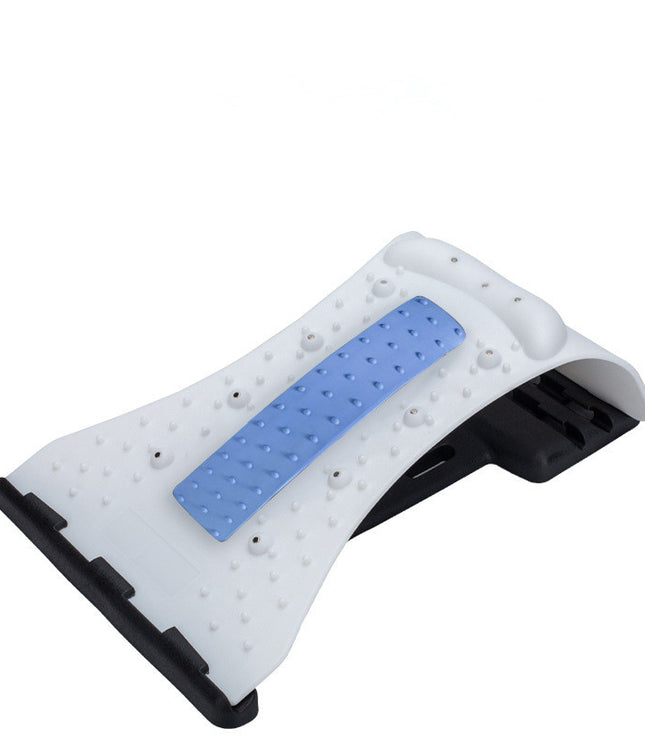 Home lumbar spine cervical support neck traction device