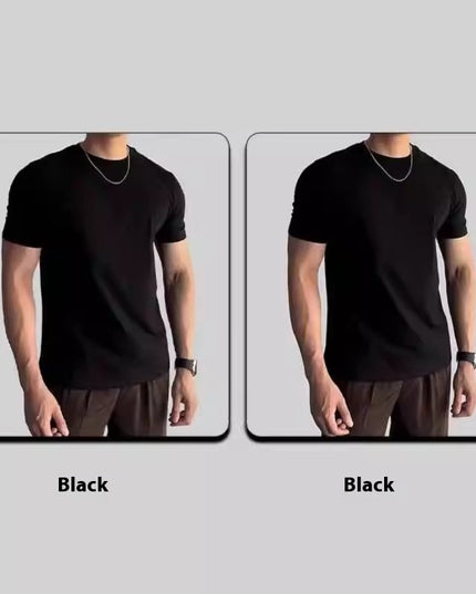 Sports Fitness Clothes Closed Short-sleeved T-shirt Men