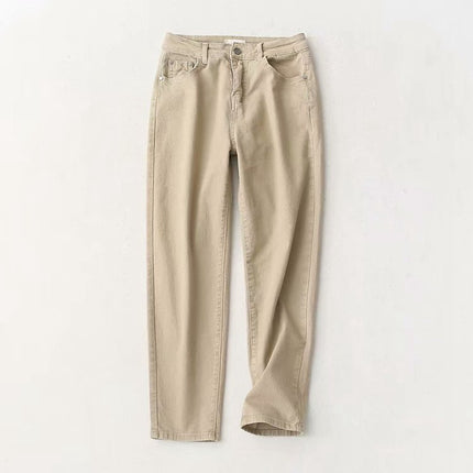 Women's High Waist Jeans Loose And Slim