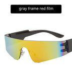 Gray Frame Red Film