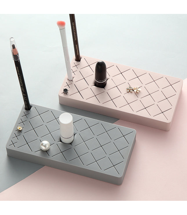 Net red silicone lipstick storage rack