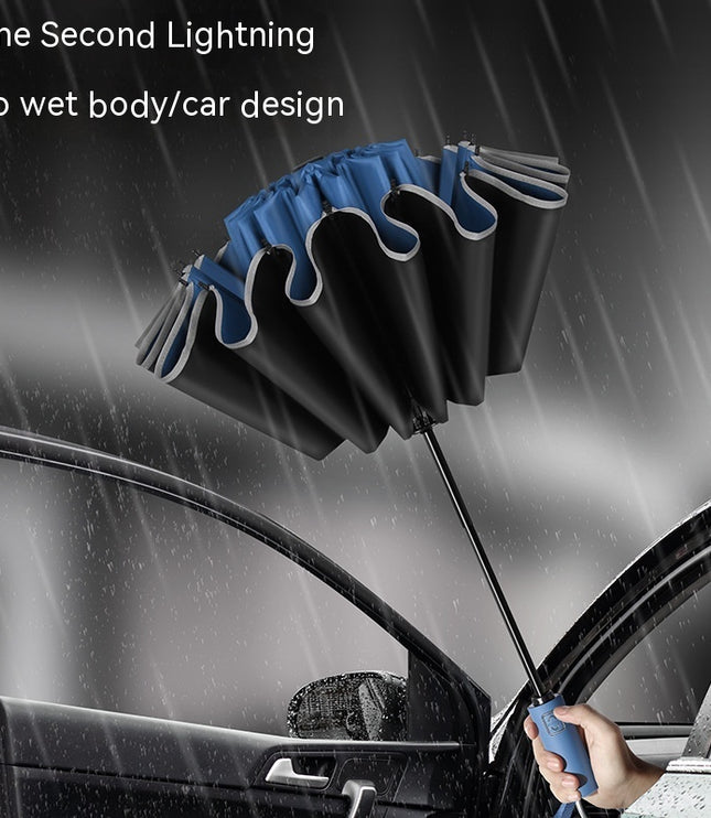 Fully Automatic Folding Reverse Umbrella