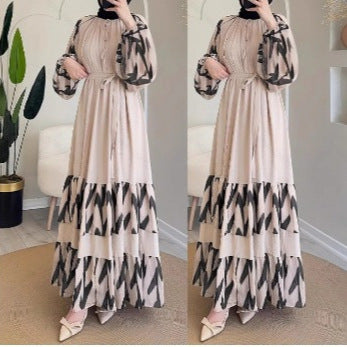 Djellaba Women's Striped Dress