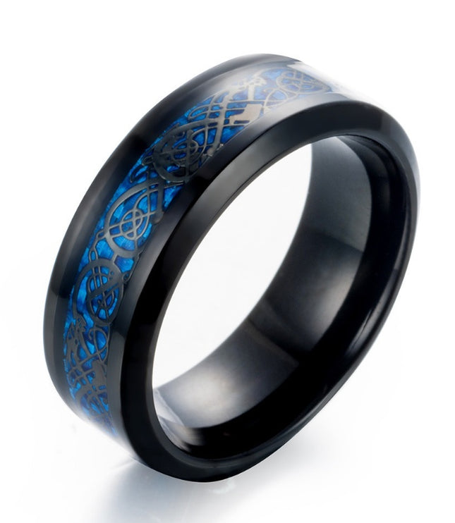 Titanium Steel Dragon Ring